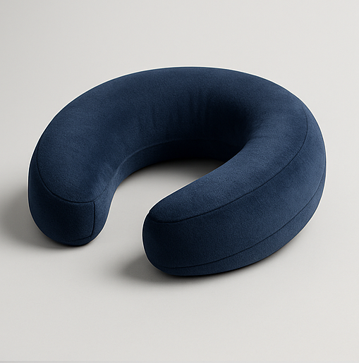 Ergonomic Neck Support Pillow — Memory Foam Comfort