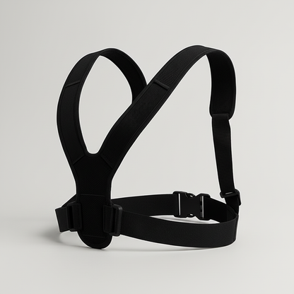Posture corrector strap left side view